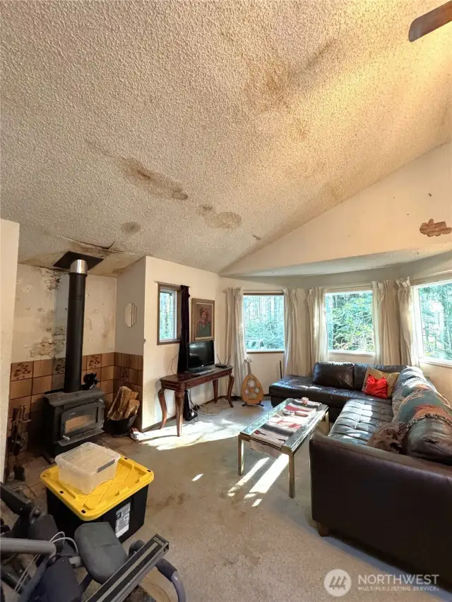 Living room in main home