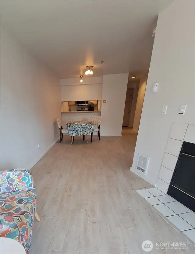 Looking from Living space and Fireplace