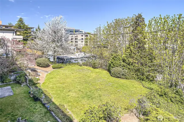 Looking Northeast from unit.