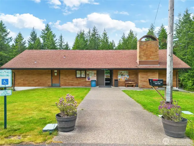 The Community Club House. Check out what's going on around the neighborhood!
