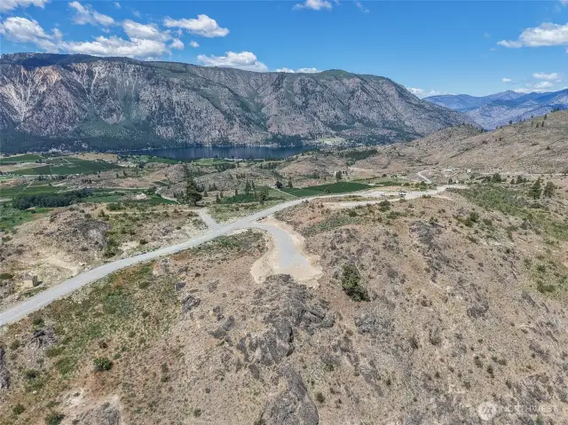 Ariel view of pad