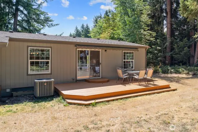 Back deck