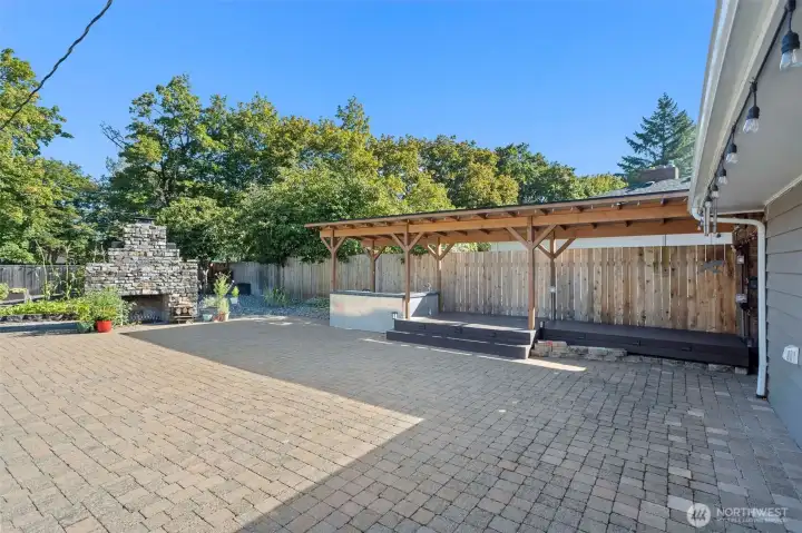 Outdoor Kitchen Area