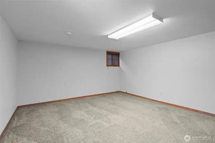 Bedroom #3  / Finished Basement