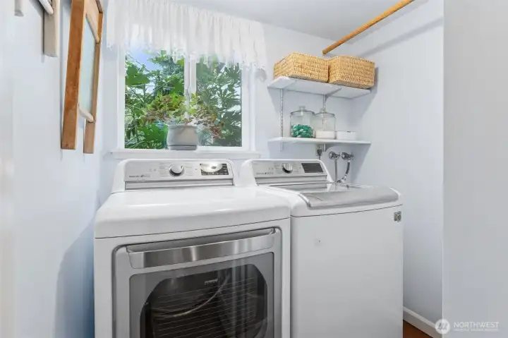 Laundry room.