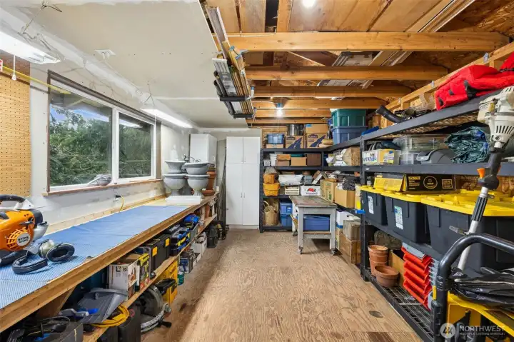 A 12 X 20 shed has electricity!!!