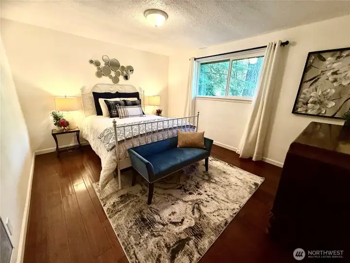 2nd spacious bedroom.(queen bed stays)