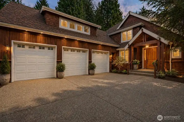 Virtually staged exterior
