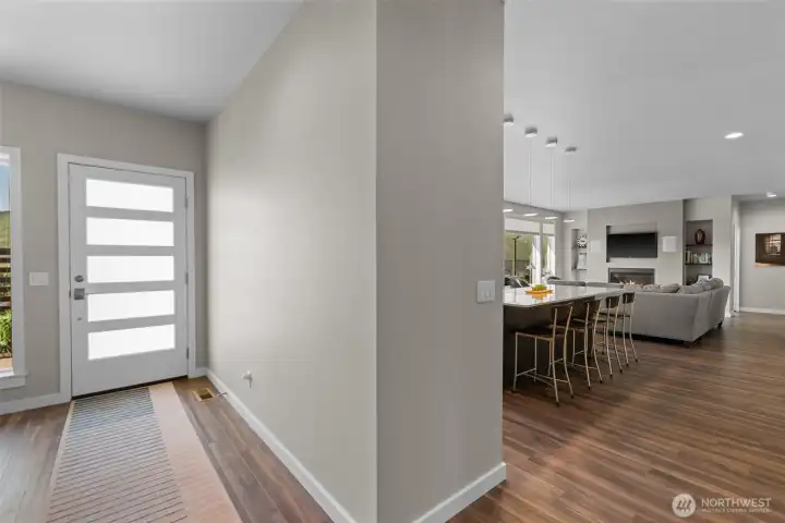 Entryway to your dream home of one level living