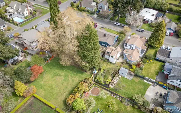 The aerial view of the home and playfield here illustrates what a special property this is.