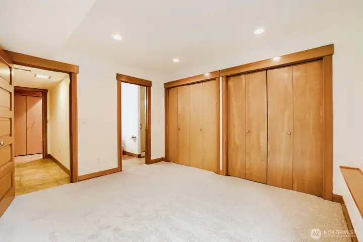 Lower Bedroom Showing Attached Bath