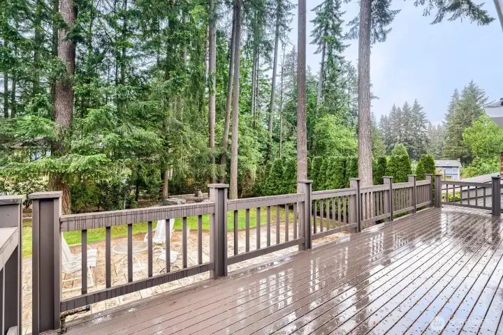 Deck off Kitchen