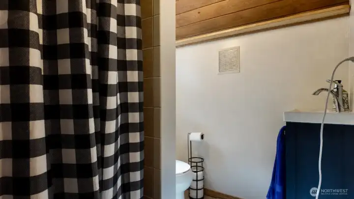 Bathroom recently updated.