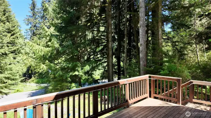 Secluded lot with lots of sun.