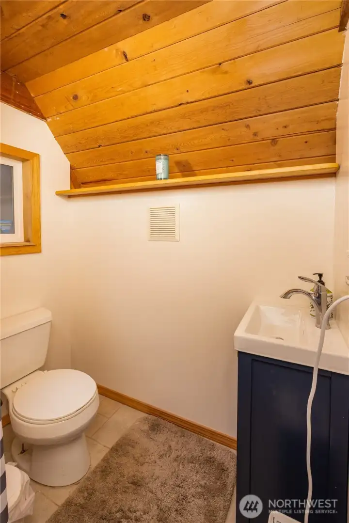 Bathroom updated and remodeled.