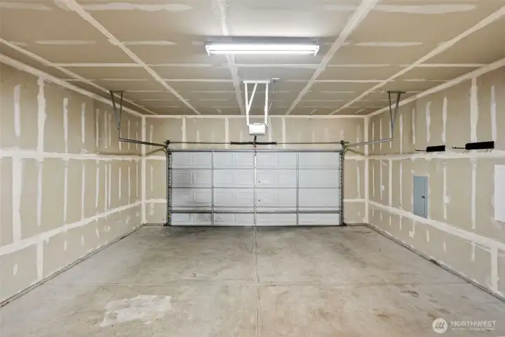 2 car garage.