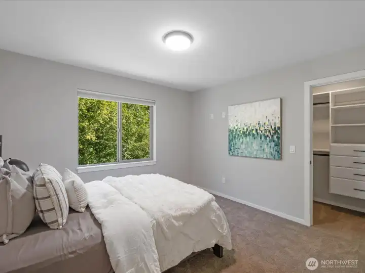 First additional bedroom offers flexibility for family, guests, or home office space First additional bedroom offers flexibility for family, guests, or home office space