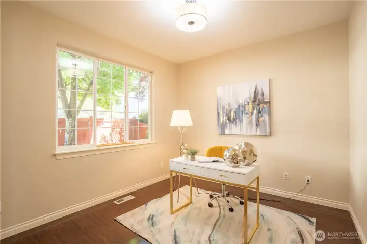 Light Filled Home Office