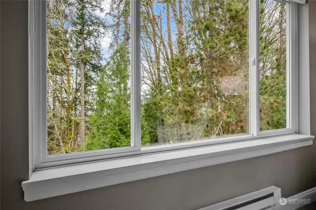 View of Lake Sammamish from primary bedroom.