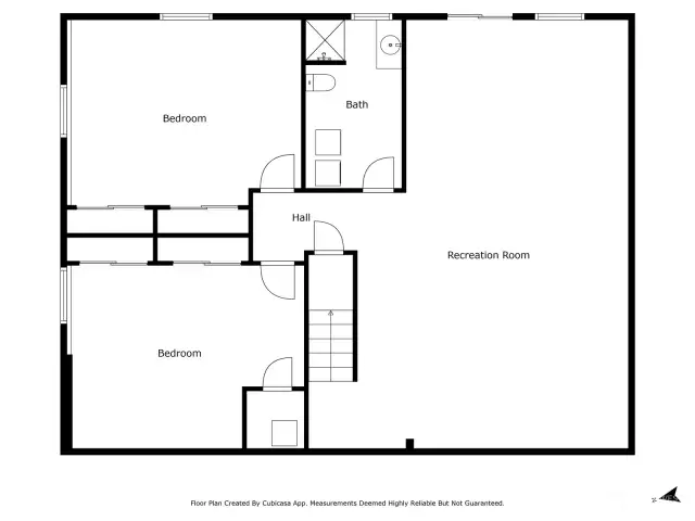 Lower level layout