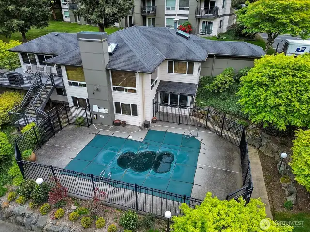 Clubhouse and community pool