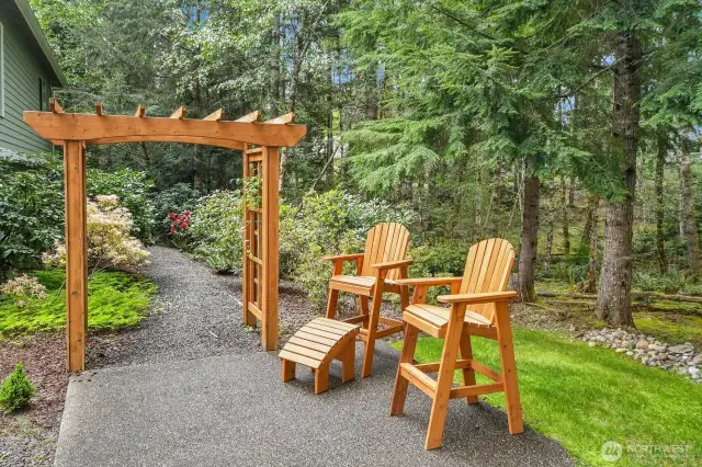 Another Patio with Trellis