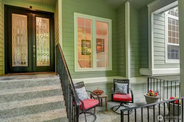 Relax at your entry Patio
