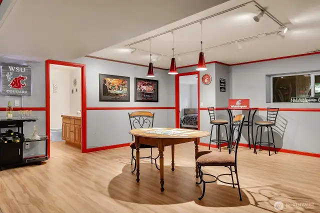 Space for Pool Table, Foosball and more!