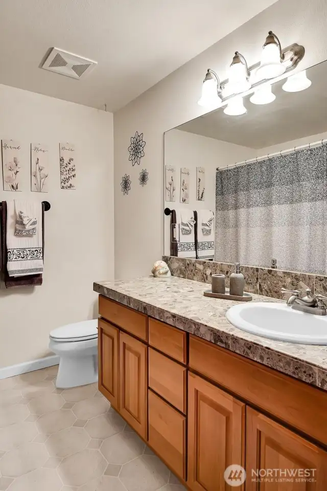 Full Guest Bathroom downstairs