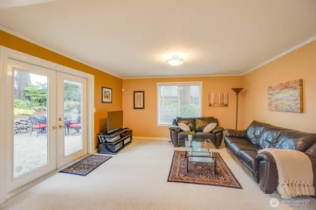 Family Room off Kitchen
