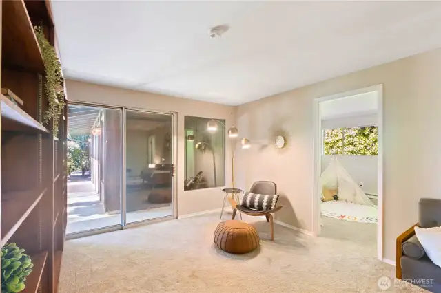 Ideal for a creative studio, home office, or reading nook with a view.