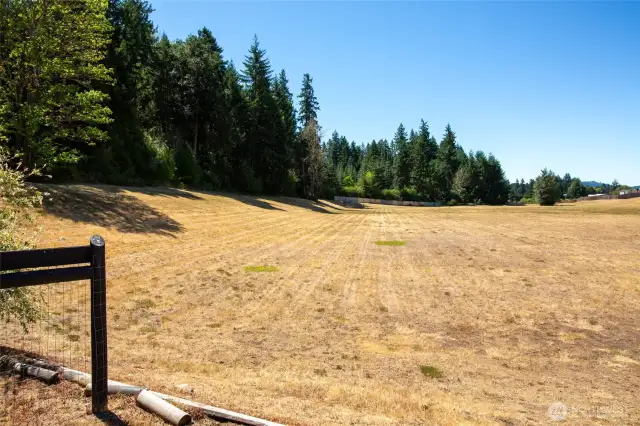 This huge expanse of open land is your neighbor. The homeowners association maintains it!
