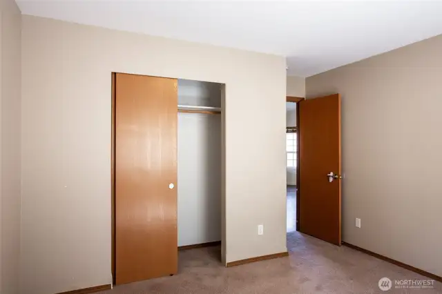 Bedroom  #3 is on the back of the house and enjoys that morning sunlight.