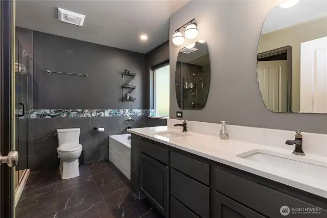 Primary bathroom 5 pc