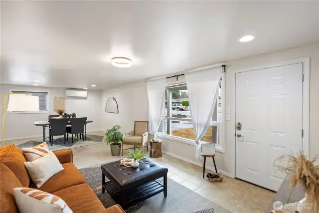 Open concept living