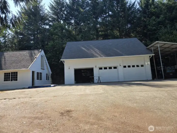 3 bay garage and shop
