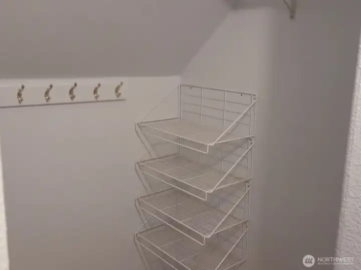 Upstair closet