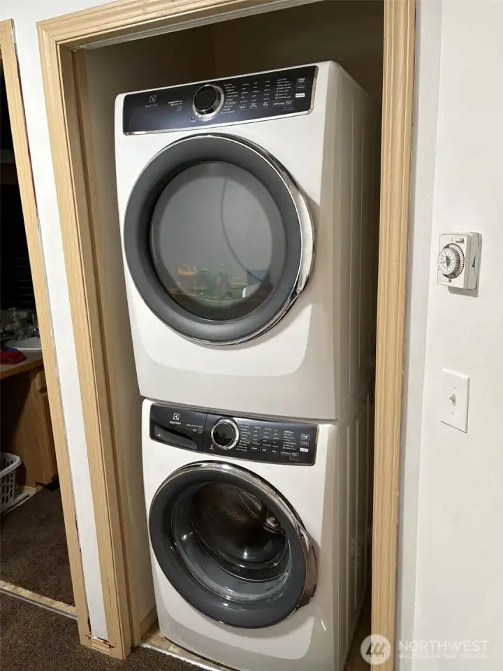 Laundry closet
