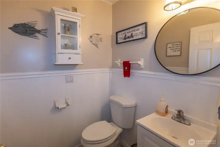 main floor half bath