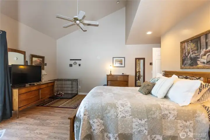 main floor primary bedroom