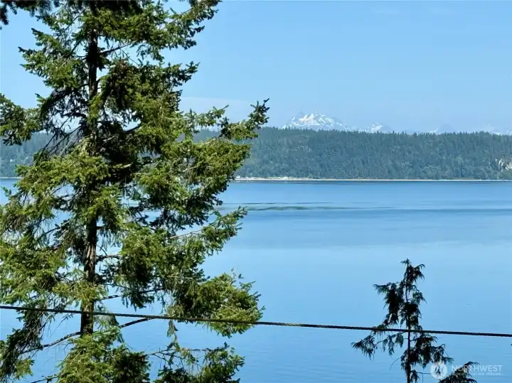 Enjoy views of the Cascade Mountains.