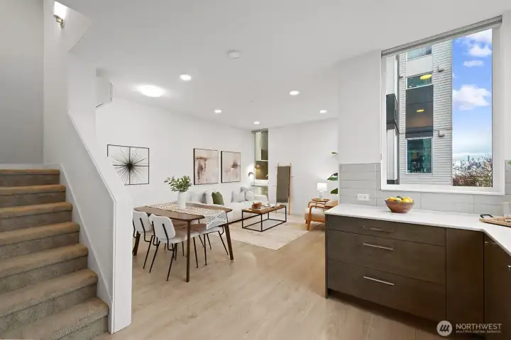 The stylish open floor plan you've been looking for!