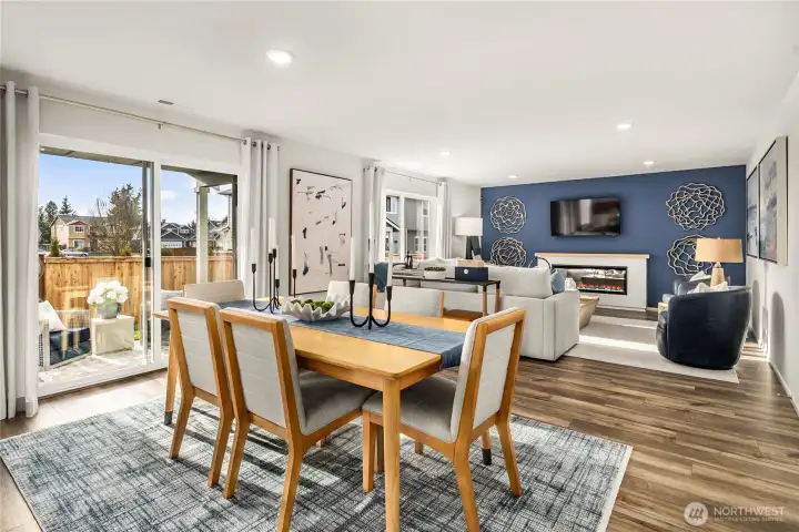 Disclaimer Secondary photos of same floor plan on different lot in different community: Photos are from another Christy, finishes, upgrades, and features may vary.