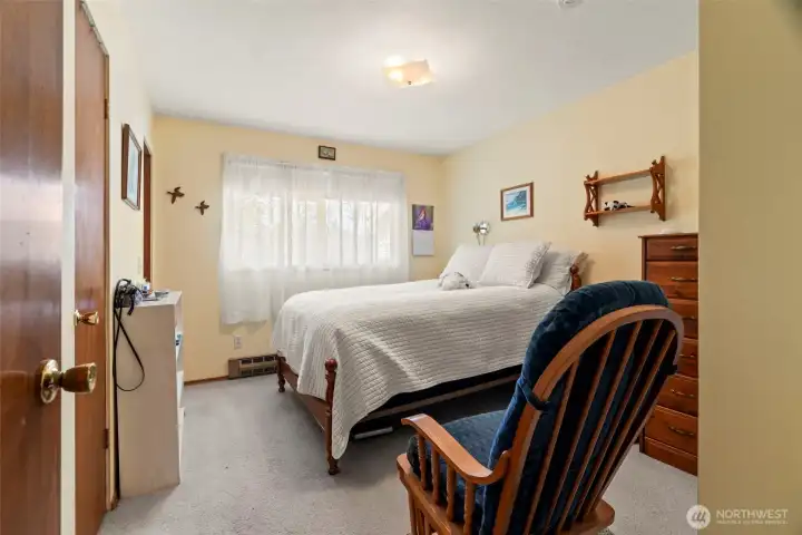 Master bedroom with 3/4 bath