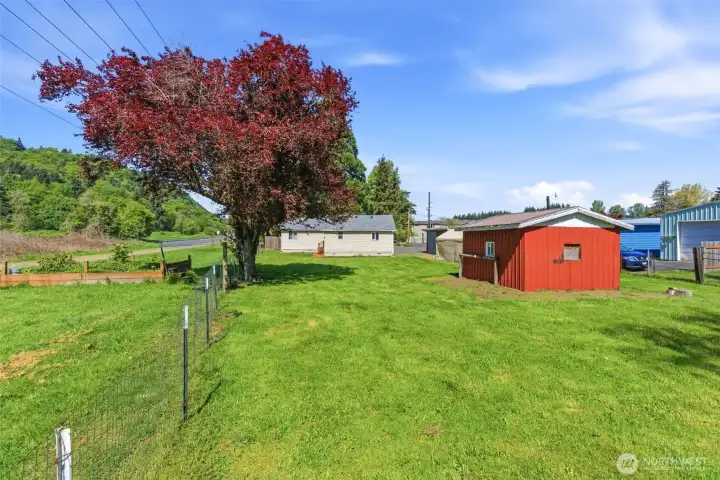 Another outbuilding with plenty of room for storage
