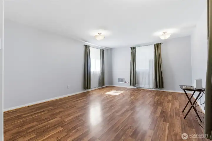 Living room from front door