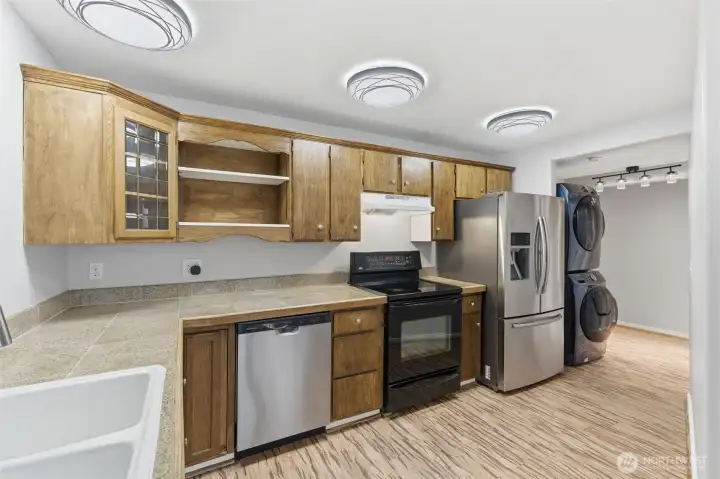 kitchen from living room
