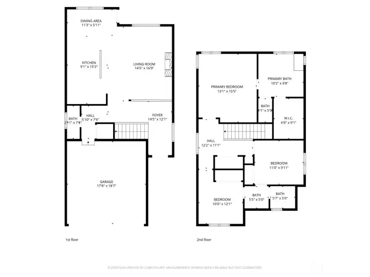 Both floors combined
