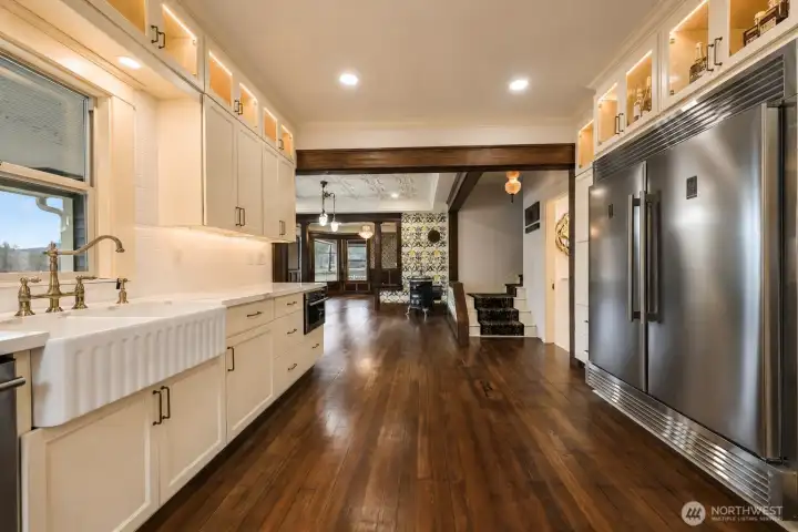 Your fridge is convertible fridge/ freezer space.