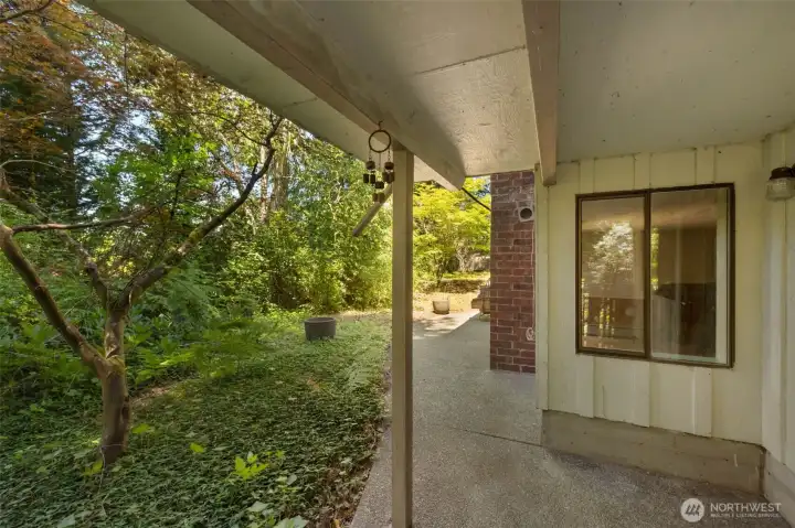 Large Partially Covered Patio Large Partially Covered Patio